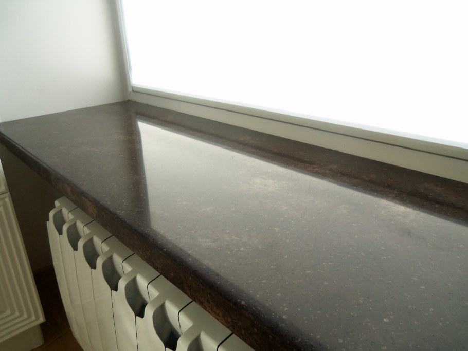 Corian искусственный камень подоконник