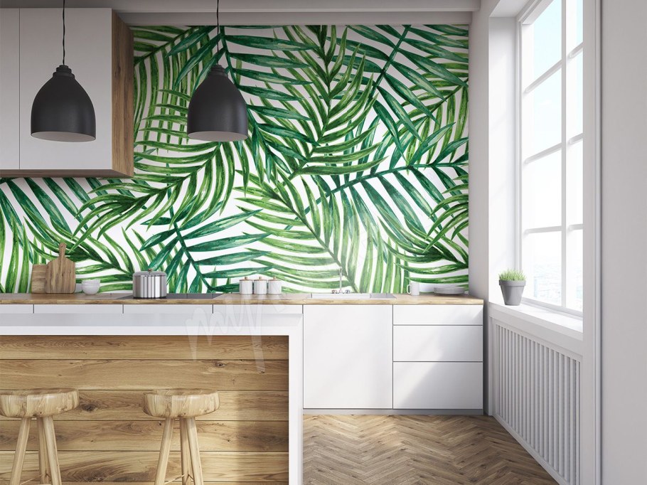 Кухня в тропическом стиле