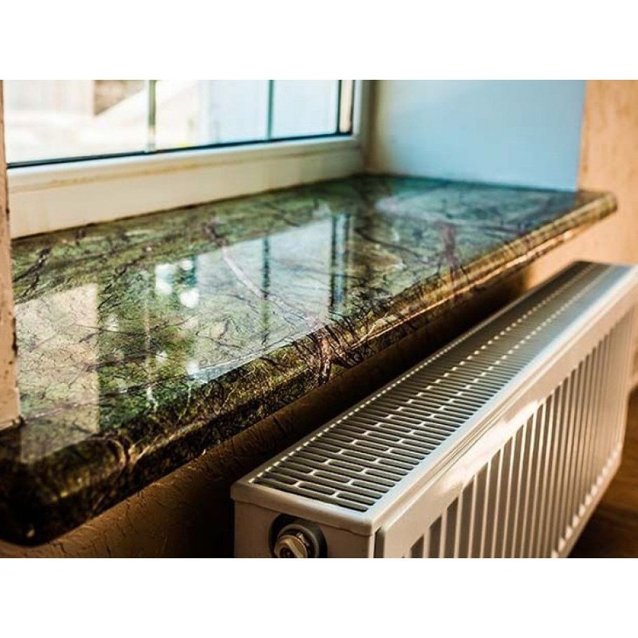 Кварцевый агломерат подоконники