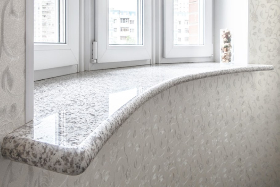 Подоконники из искусственного камня в Леруа