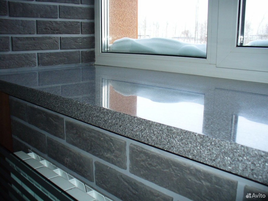 Подоконники из мрамора