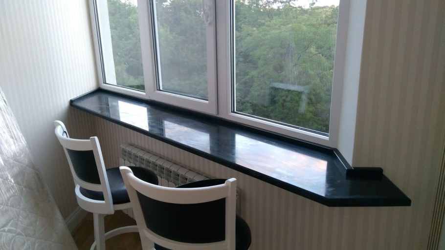 Подоконник искусственный камень