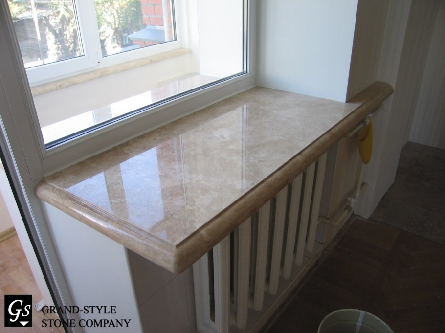 Мрамор Avalanche Bruno подоконники