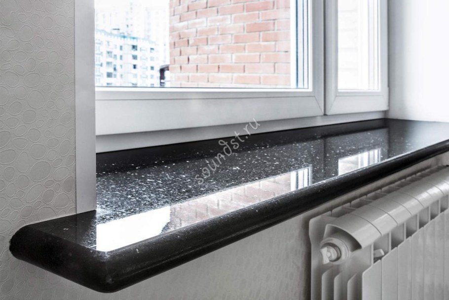 Кварцевый агломерат подоконники