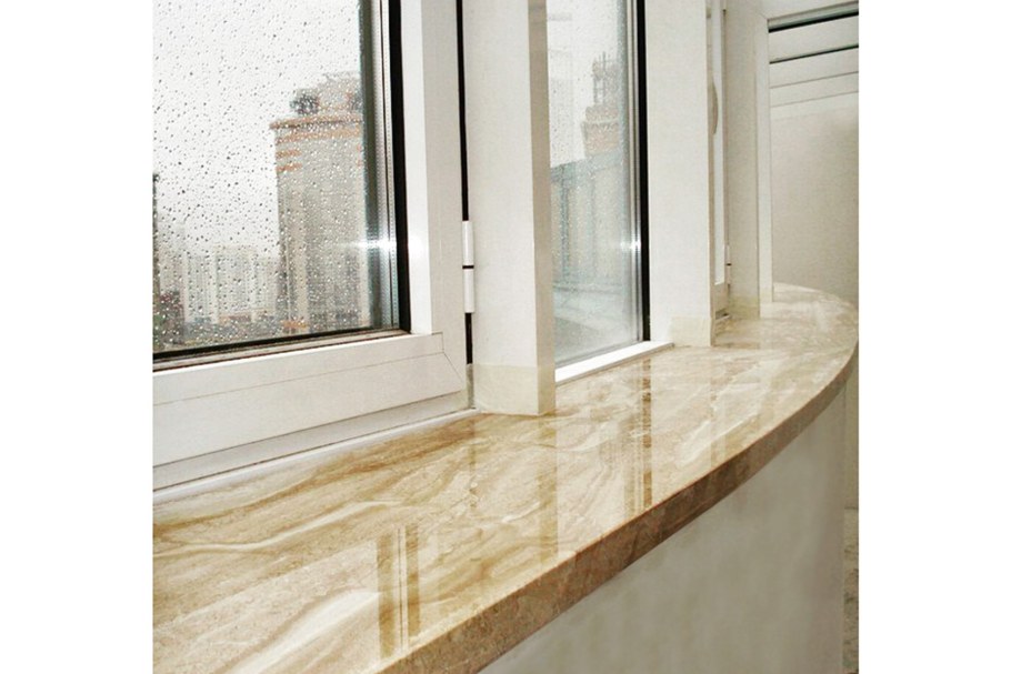 Подоконник из мрамора Daino real