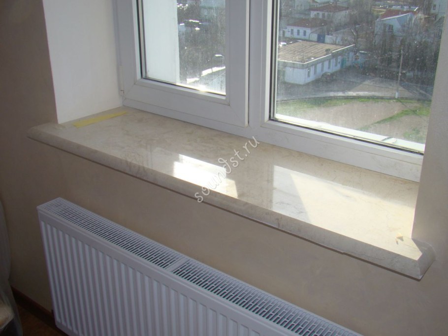 Подоконники из мрамора