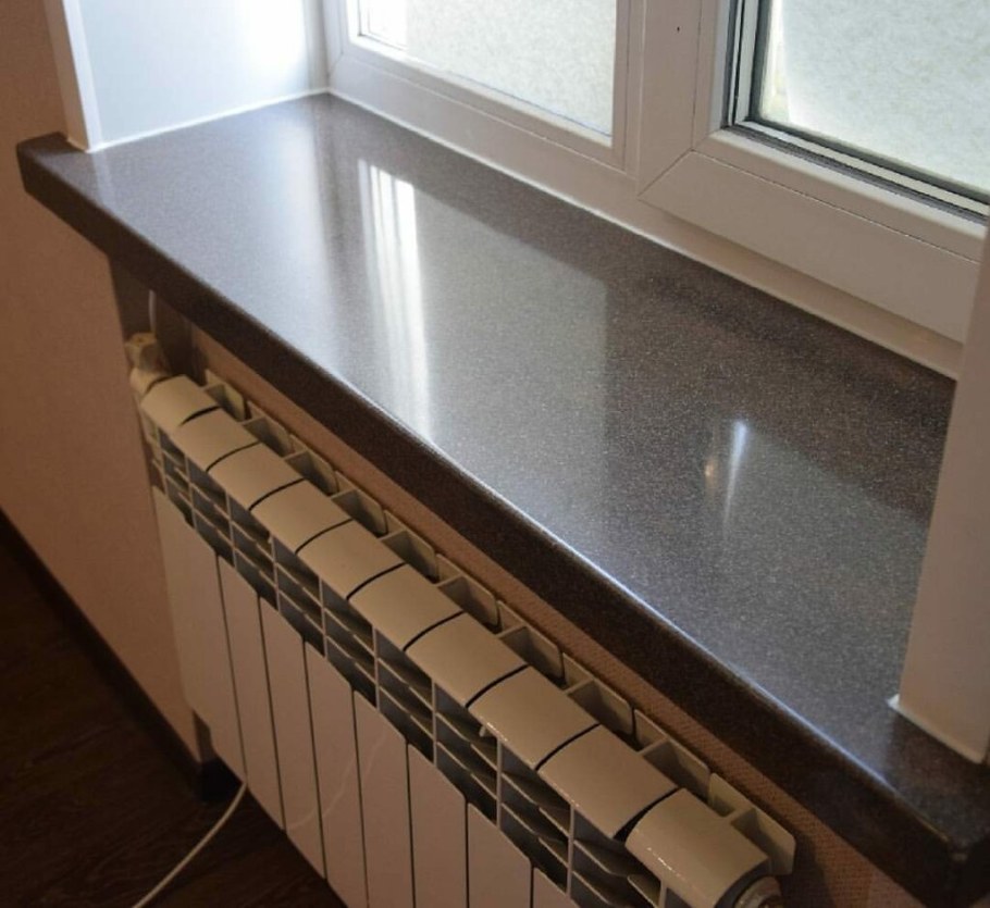 Подоконник искусственный камень