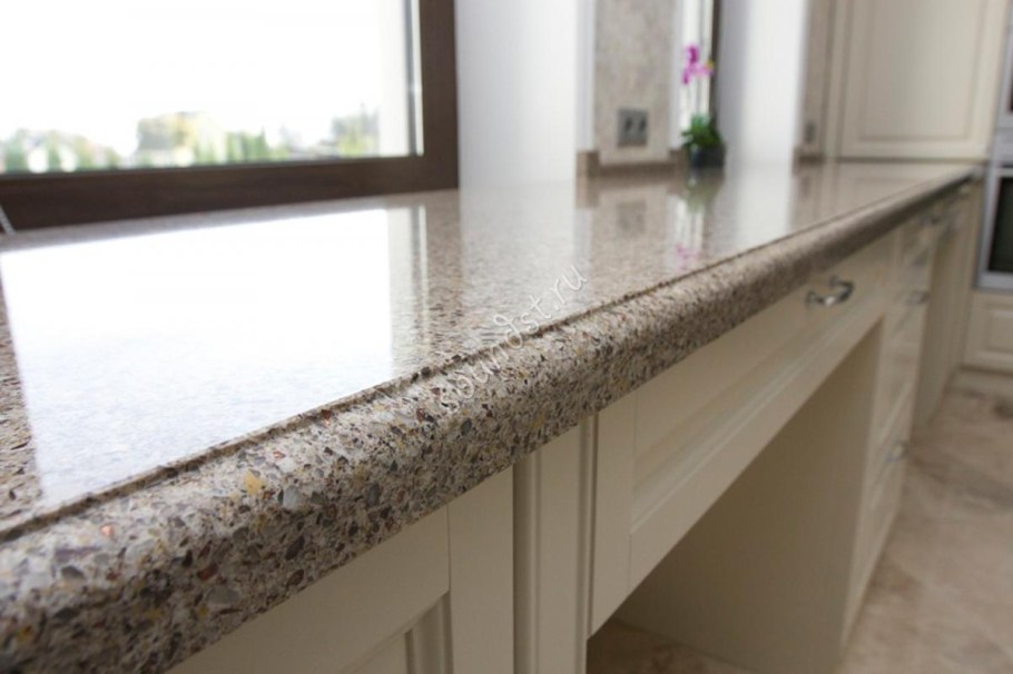 Подоконники из искусственного камня corian