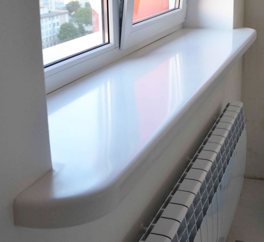 Закругленные подоконники