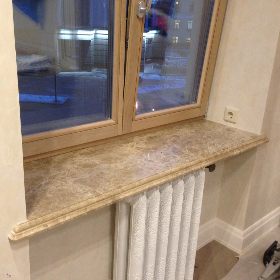 Подоконники мрамор гранит