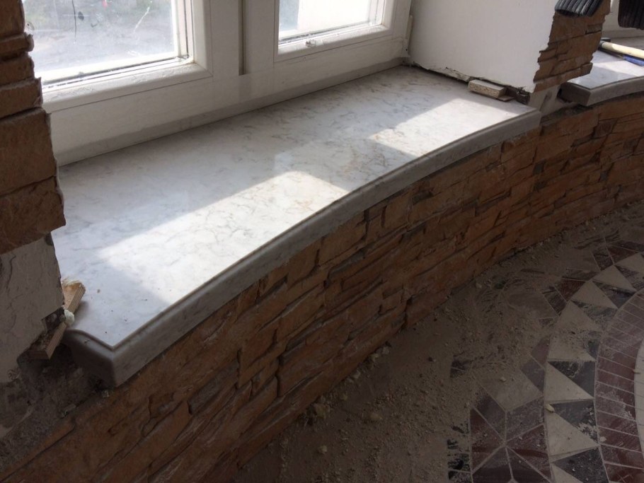 Corian искусственный камень подоконник