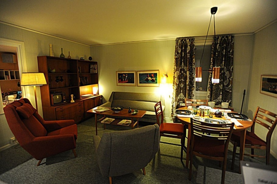 Америка 70е интерьер