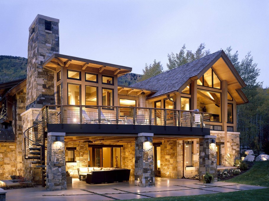 Фахверк стиль вилла экстерьер