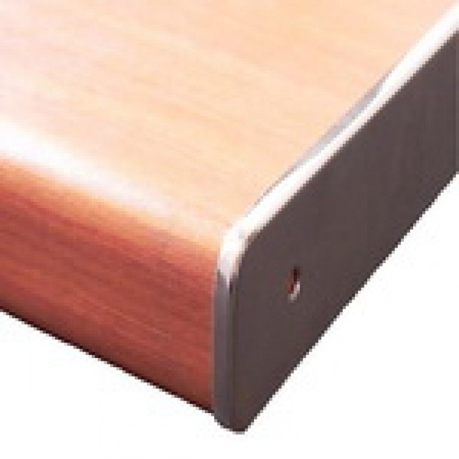 Планка для столешницы "Скиф" 26мм торцевая матовая