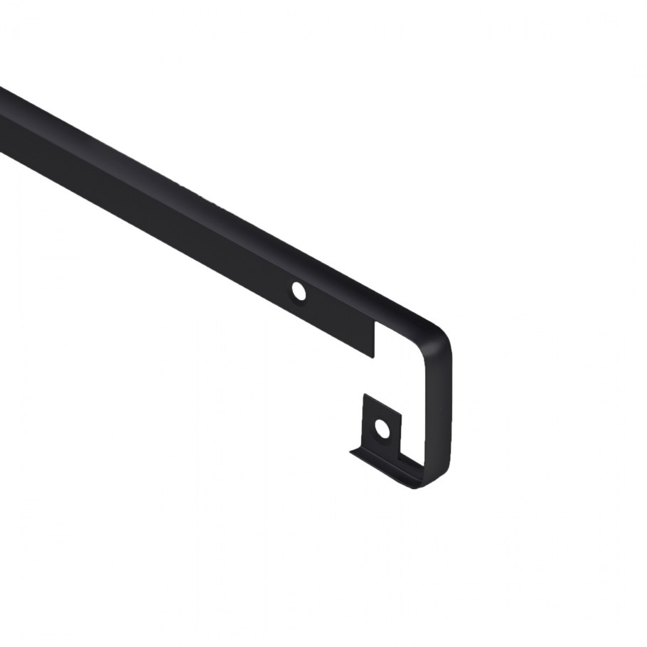 Планка для столешницы черная