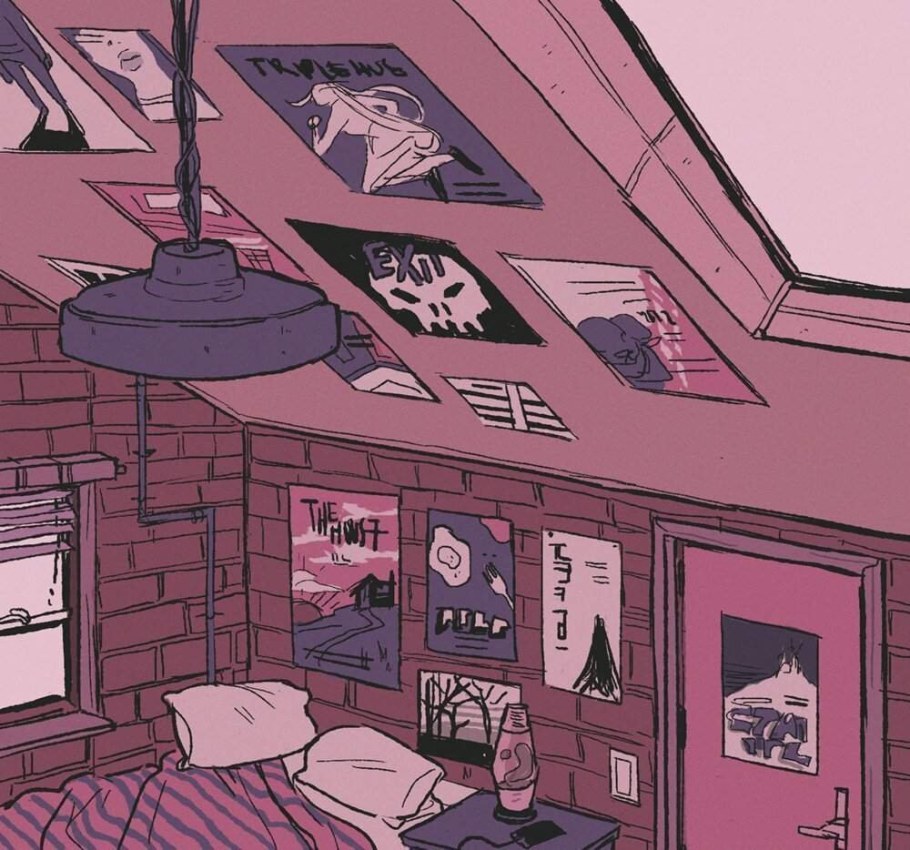 Комната в стиле аниме