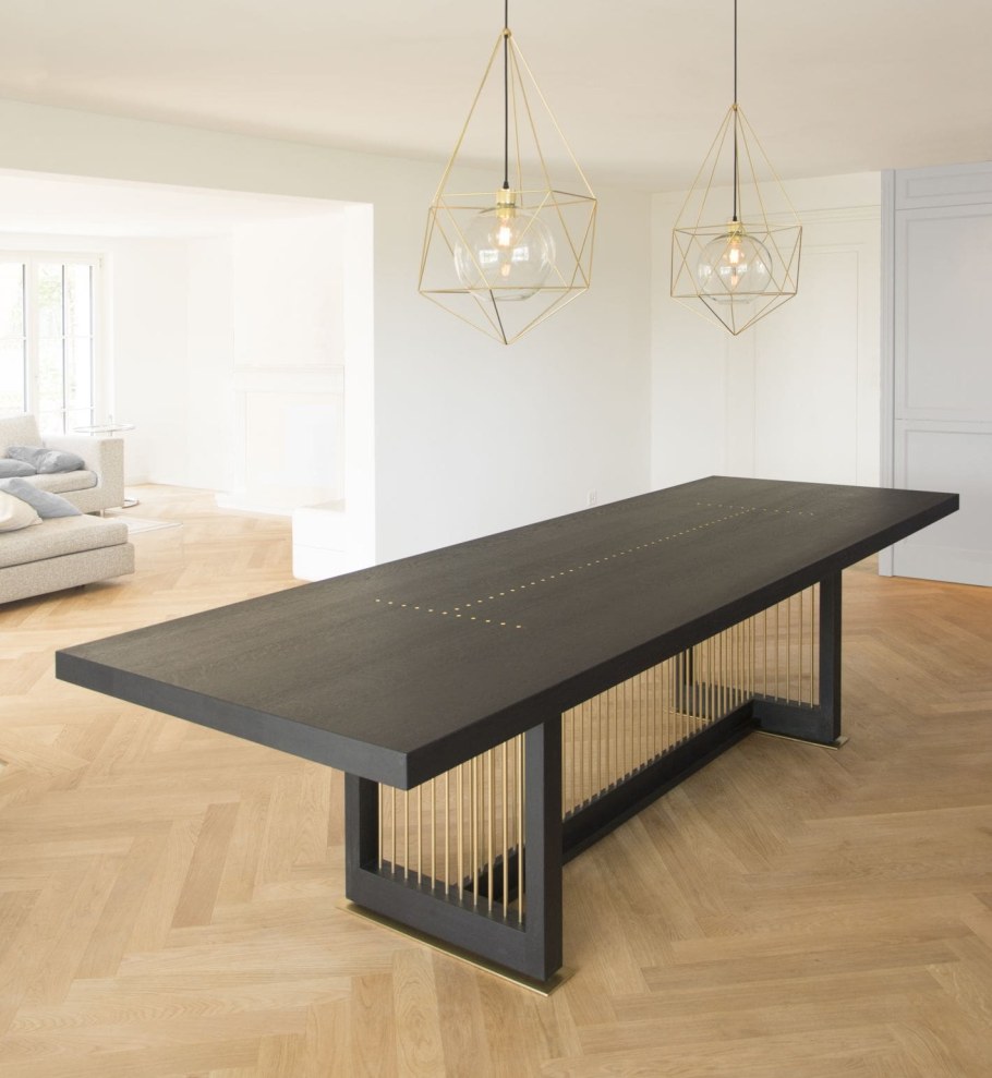 Обеденный стол Jimi из массива дуба IMR-1051972