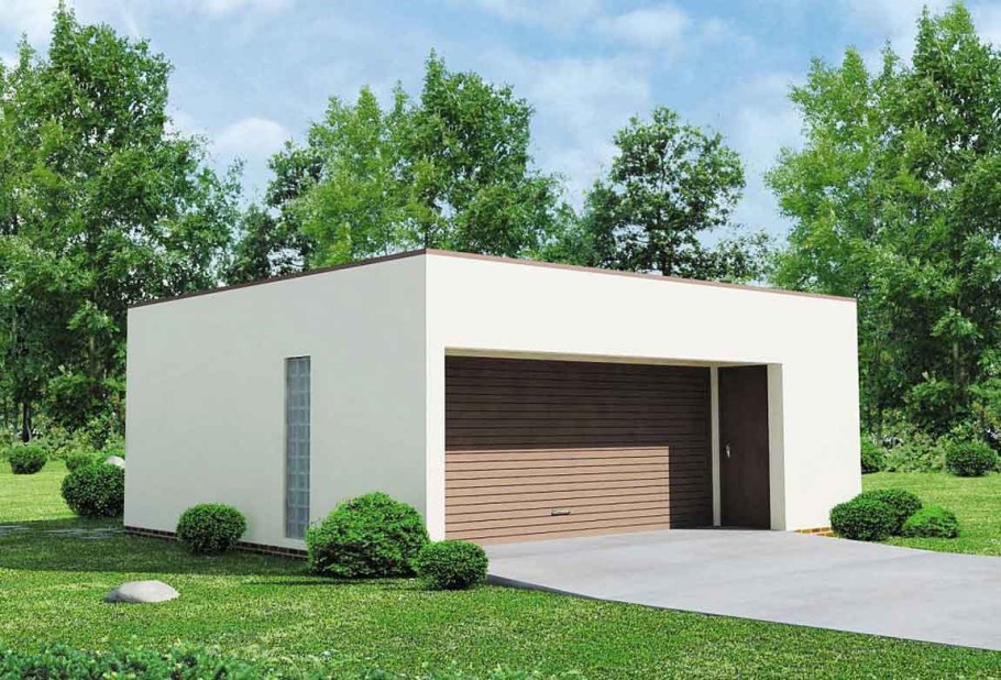 Современный гараж