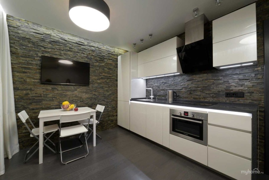 Современная отделка кухни