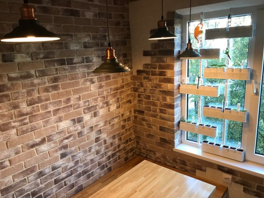 Декоративные кирпичики для внутренней отделки