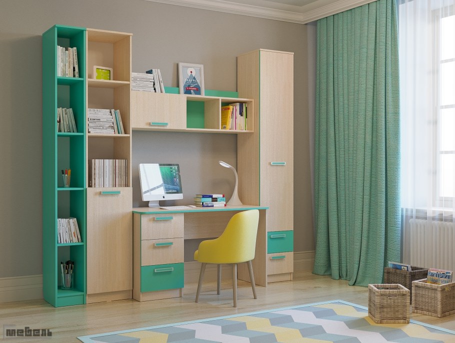 Детская комната Рико 1 Аква