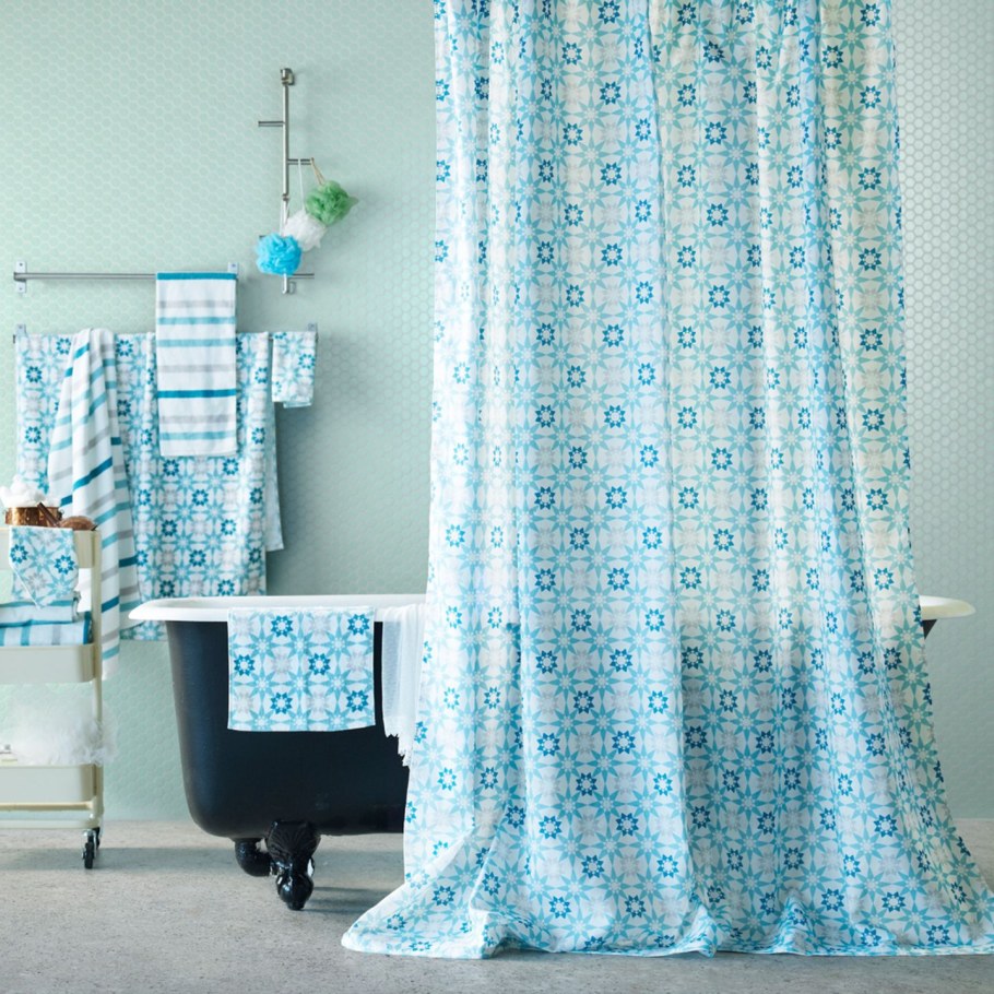 Штора для ванной комнаты