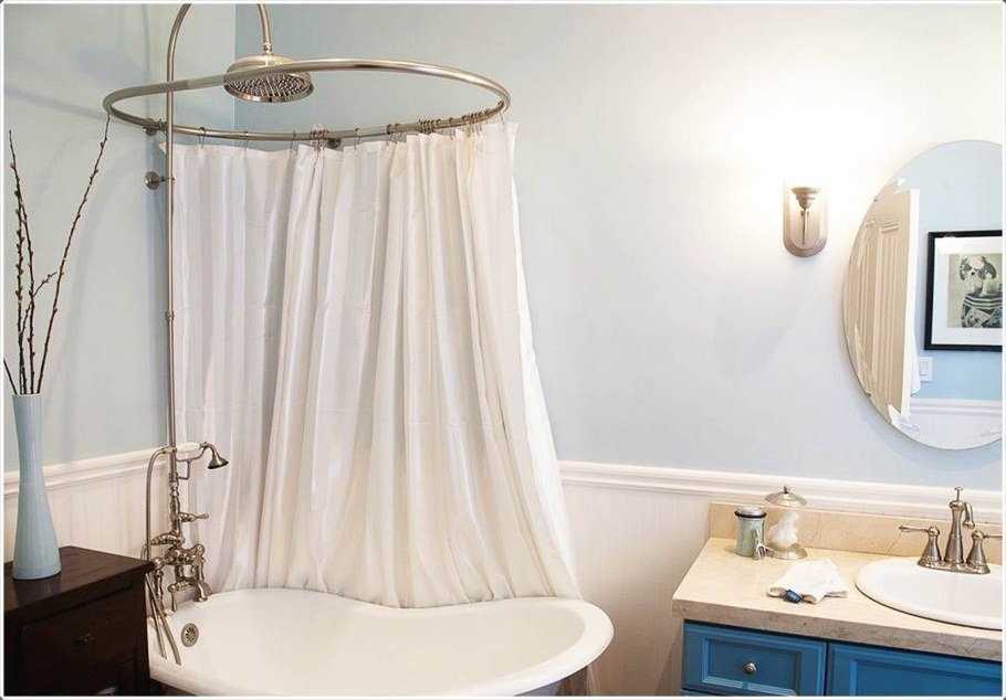 Шторы в ванную комнату