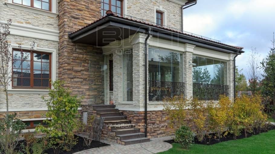 Алютех 100 остекление террасы