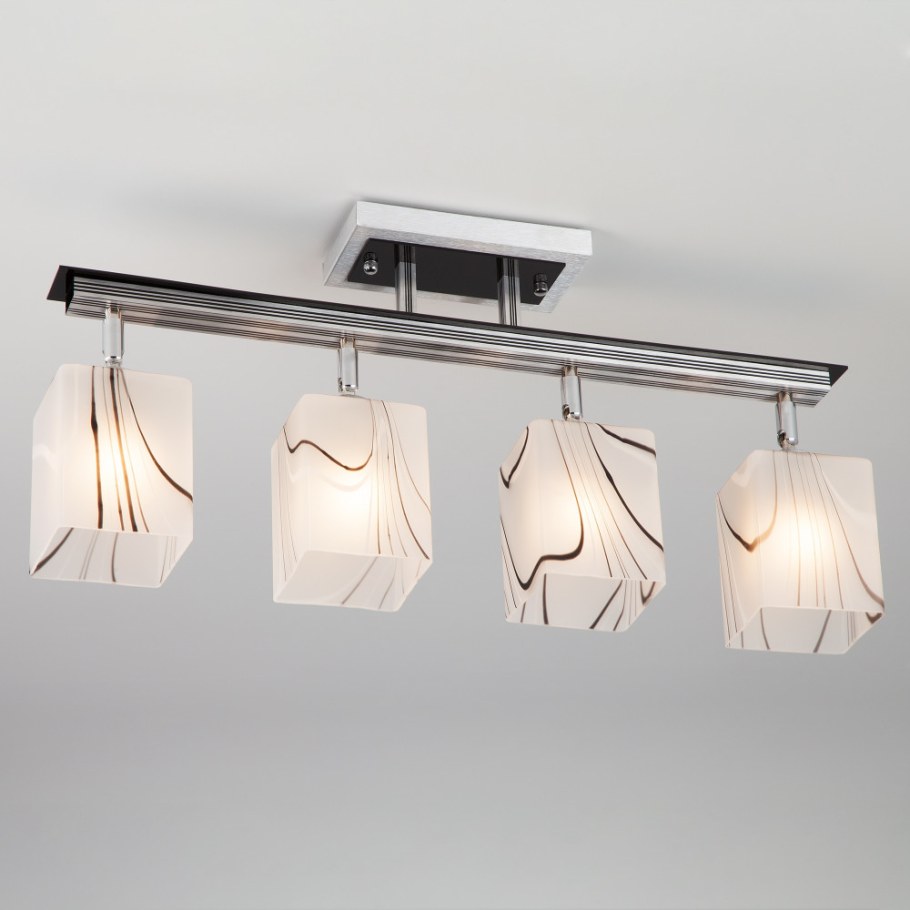 Потолочная люстра Eurosvet 3525/4 алюминий