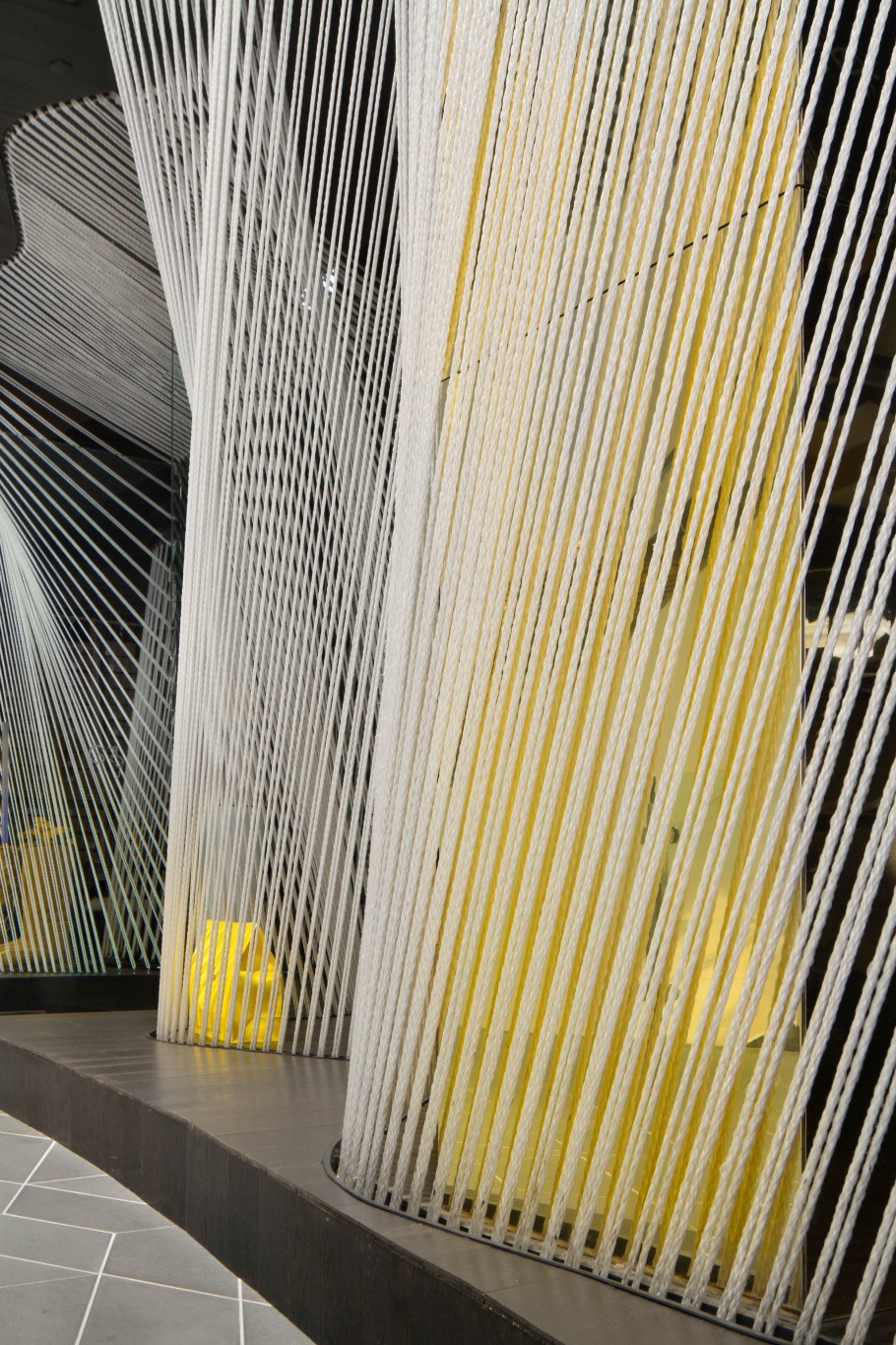 Перегородка из каната