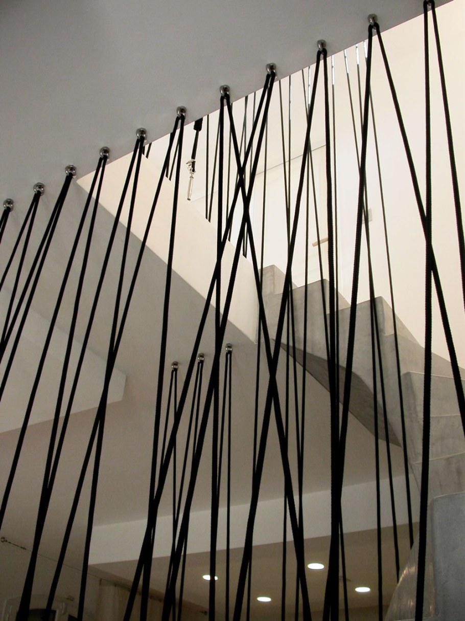 Тросы в интерьере