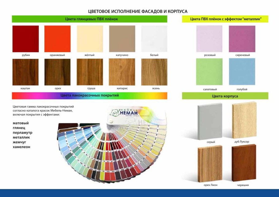Пленка ПВХ для мебельных фасадов