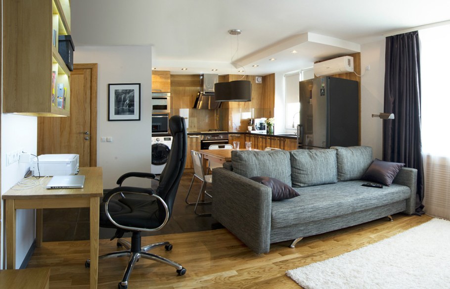 Комната-студия планировка