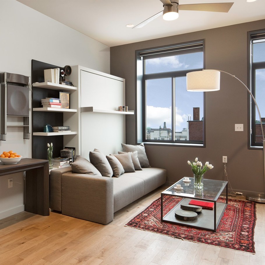 Интерьер студии 30 кв.м