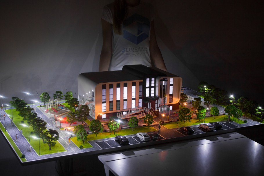 Макетирование зданий