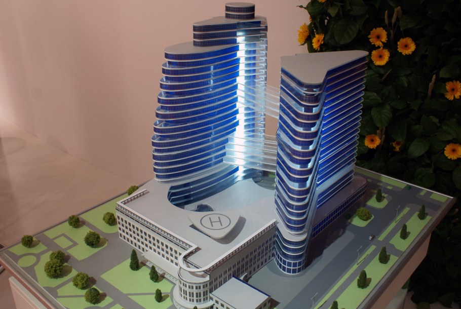 Макет здания