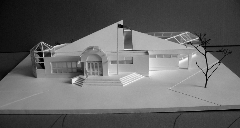 Макет архитектурного сооружения