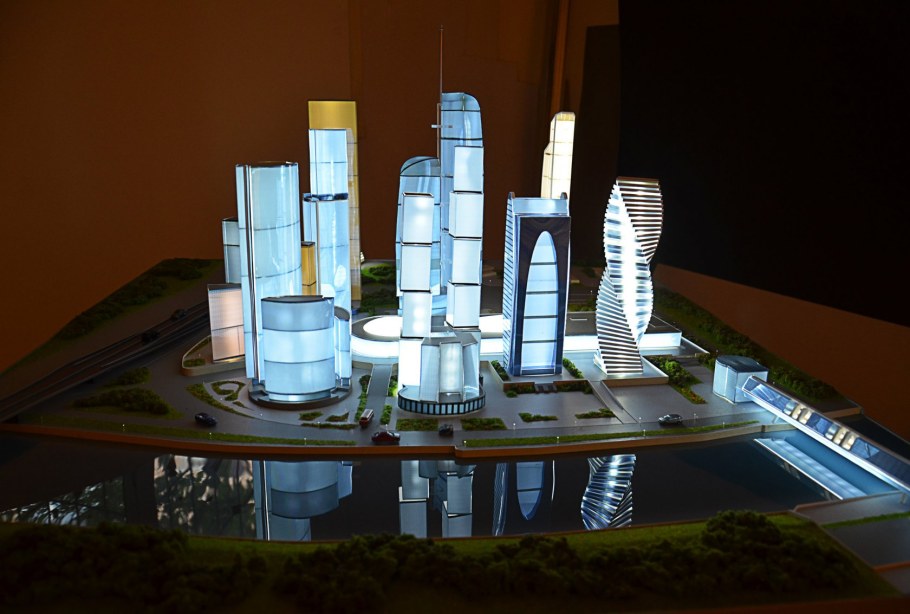 Макет архитектурного сооружения