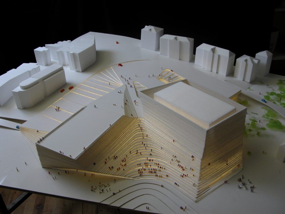 Макет архитектурного сооружения