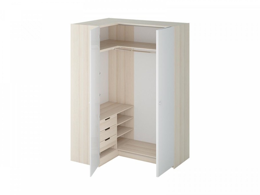 Шкаф uno угловой левый 330686