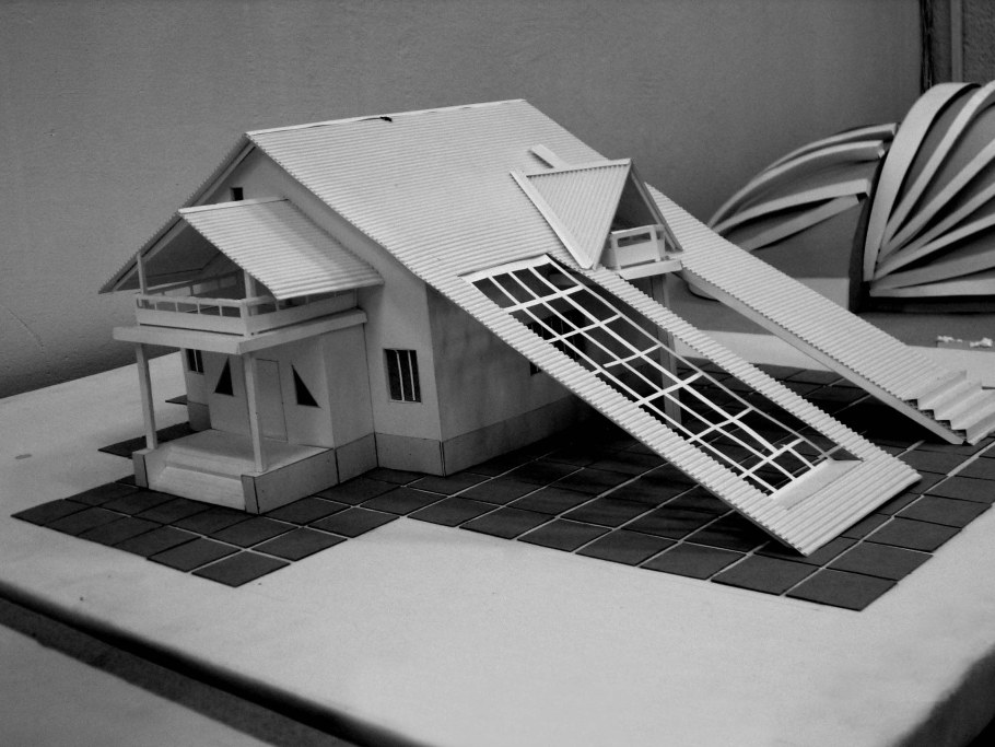 Макет архитектурного сооружения