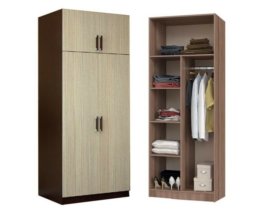 Шкаф 2 створчатый с перегородкой БТС