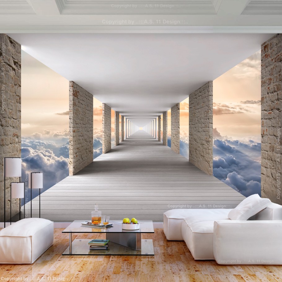 Фотообои 3д в интерьере