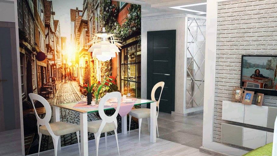 Фрески для обеденной зоны