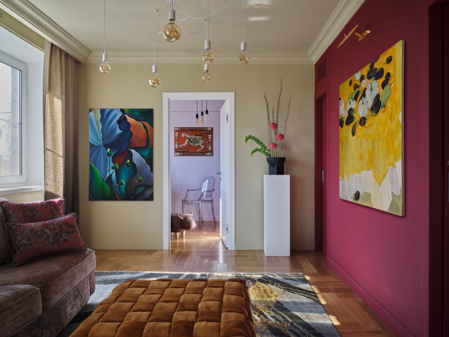 Яркая гостиная