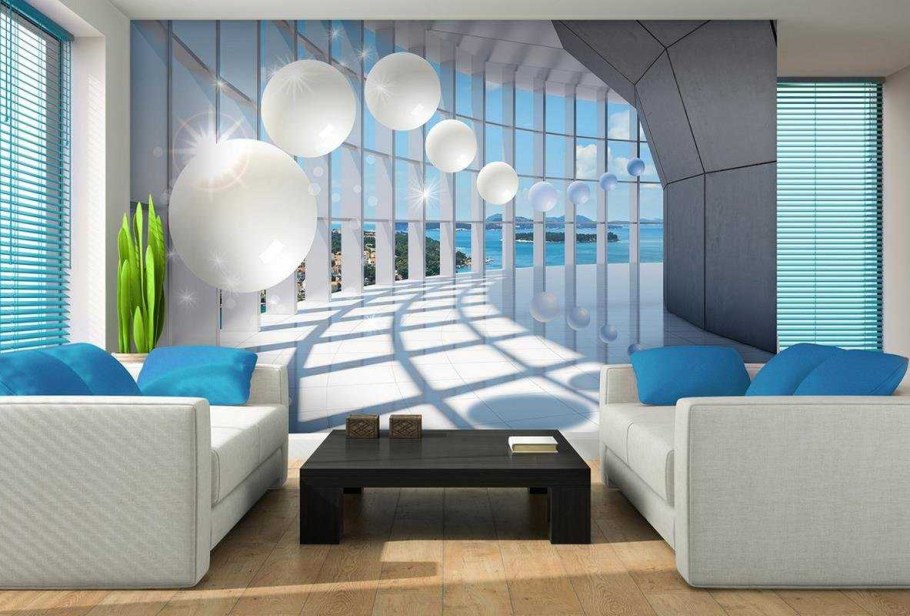 Фотообои увеличивающие комнату