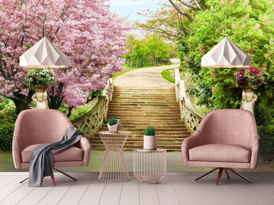 Фотообои расширяющие пространство 3д