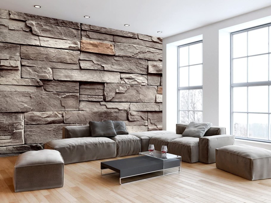 Натуральный камень в интерьере квартиры