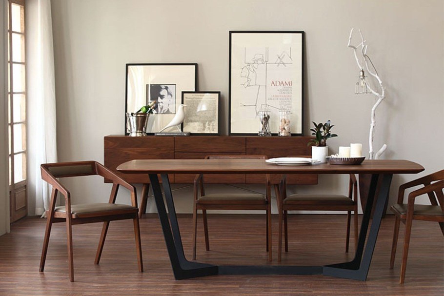 Стол обеденный в стиле лофт