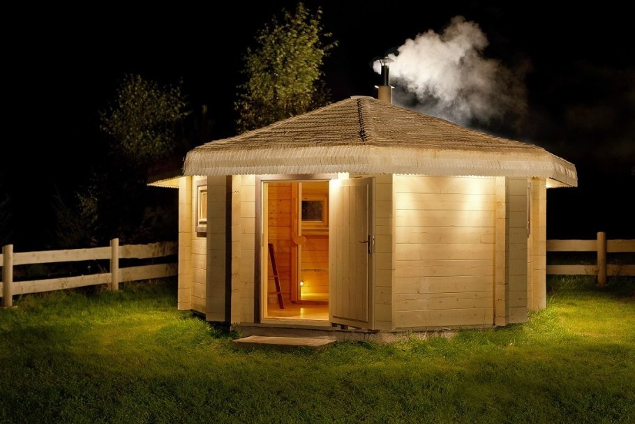 Необычные бани